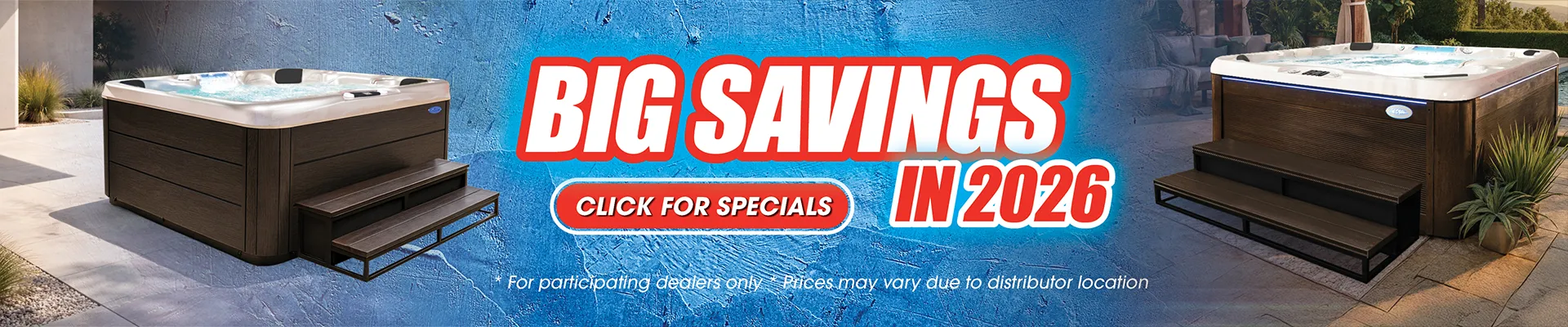 Calspas hot tub being used in a family setting - Mobile