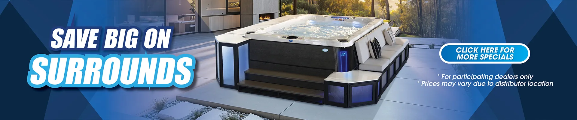 Calspas hot tub being used in a family setting - Mobile