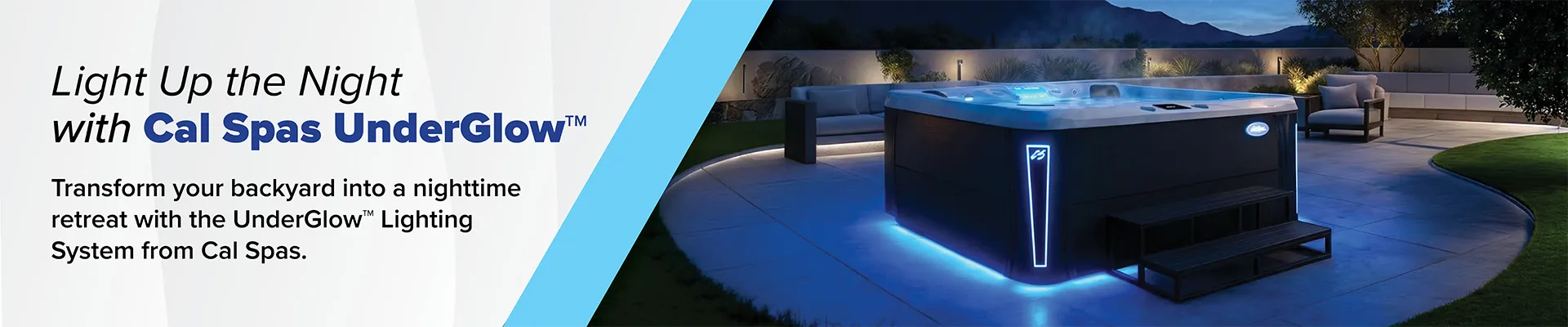 Calspas hot tub being used in a family setting - Mobile